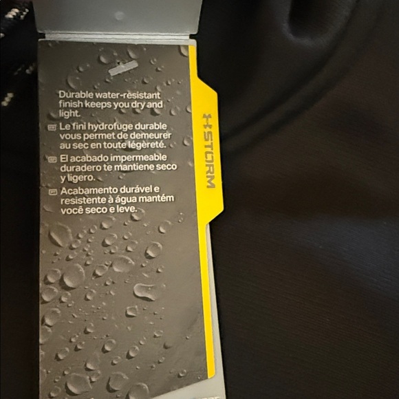 Under Armour Starwars Midnight Black Pullover Hoodie Water resistant Size S - Picture 9 of 12